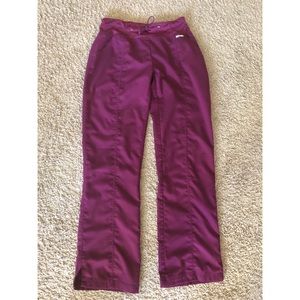 Grey’s Anatomy Active Wine Scrub Pants, small tall